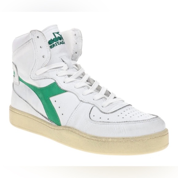 NWT Diadora Mi Basket High Top Leather Shoes Size 12.5. main image 8